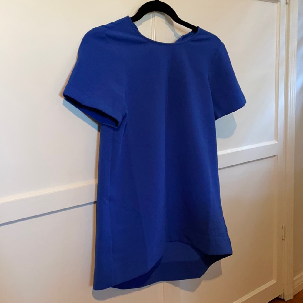 Madewell short sleeved blouse. XS:red, blue, green